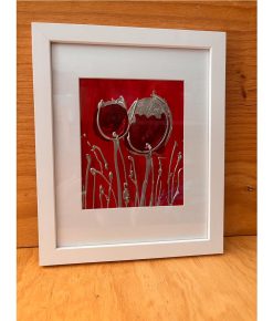 Alternative view of Love. Elementals series - mini. 23.5cm x 28.5cm. There are 8 paintings this size available.